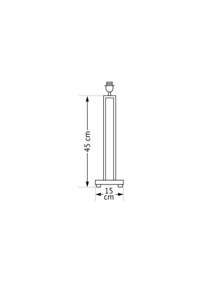 Frezoli Diable Tafellamp | Mat Zwart | H45 cm