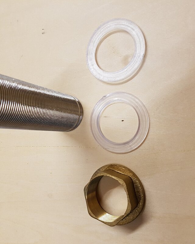 Rene Houtman Draadbuis set met diameter van 32 MM | Kies lengte!