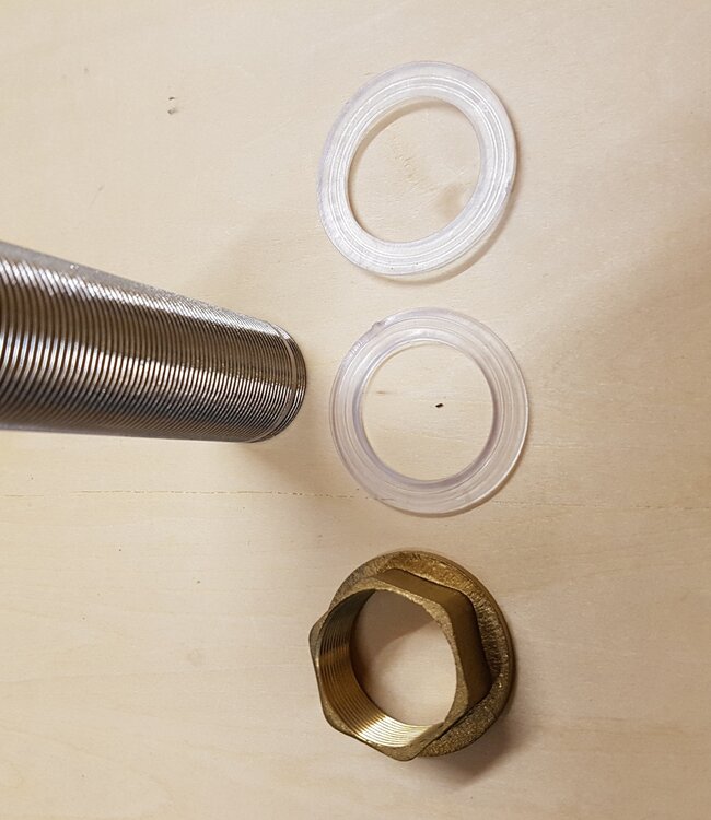 Rene Houtman Draadbuis set met diameter van 32 MM | Kies lengte!