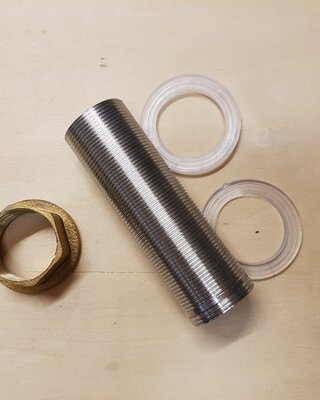 Rene Houtman Draadbuis set met diameter van 32 MM | Kies lengte!
