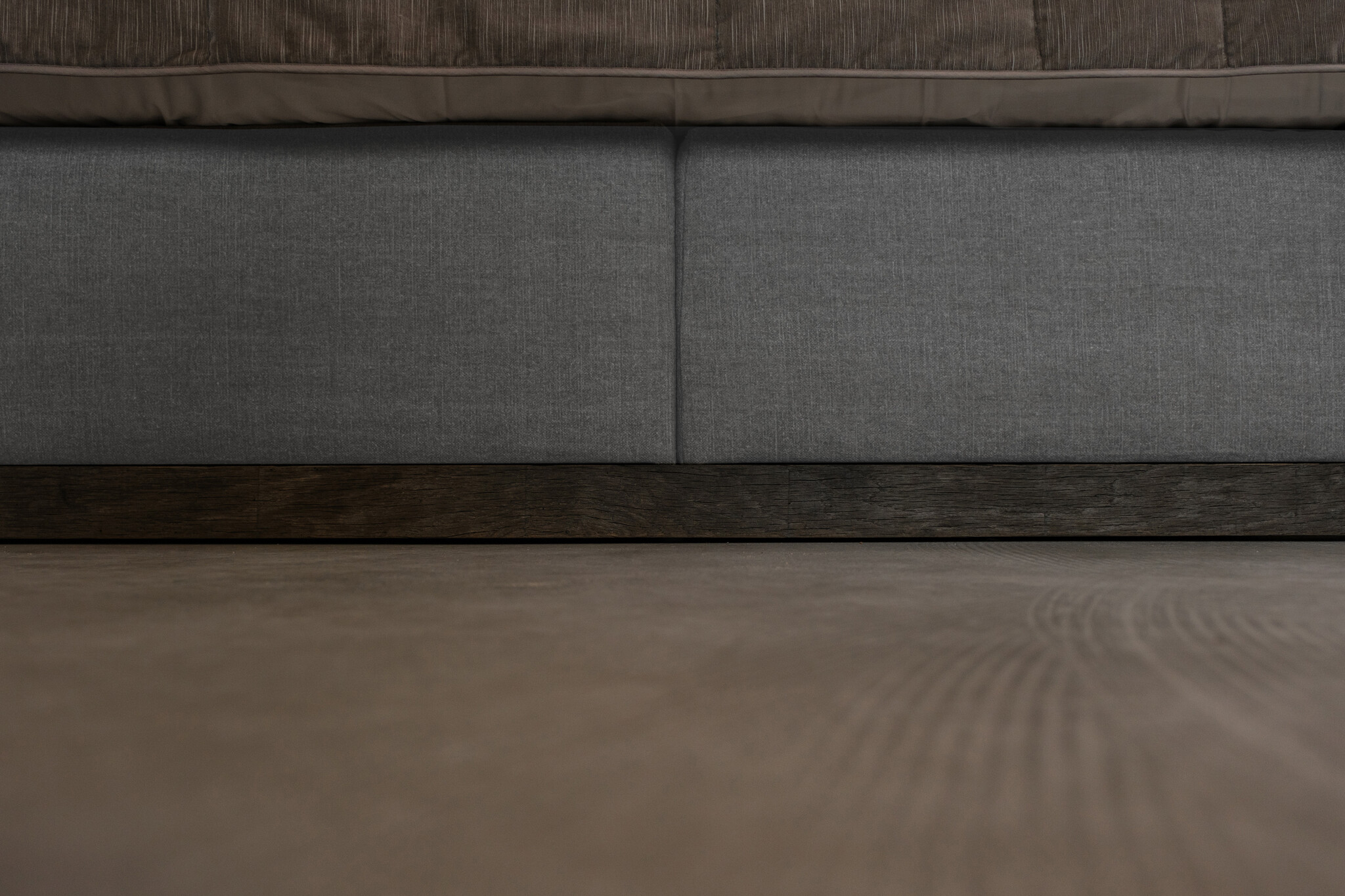 Rene Houtman Boxspring Bed Woods Oud Eikenhout Kiss Light Grey