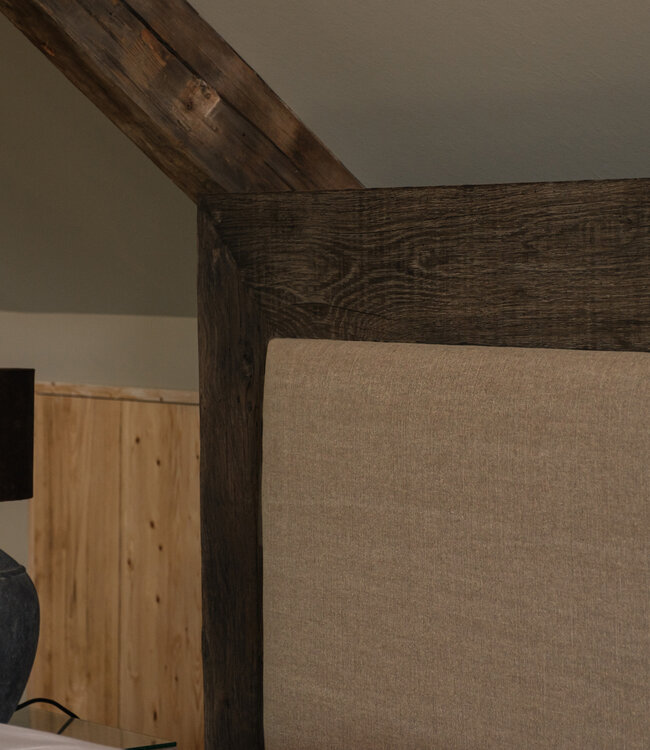 Rene Houtman Boxspring Bed Woods Oud Eikenhout Kiss Natural