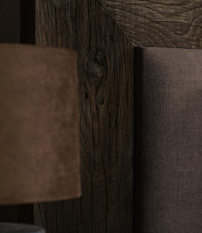 Rene Houtman Boxspring Bed Woods Oud Eikenhout Kiss Brown