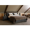 Boxspring Bed Woods Oud Eikenhout Kiss Grey