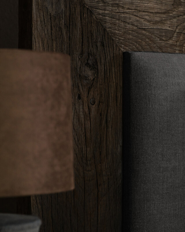 Rene Houtman Boxspring Bed Woods Oud Eikenhout Kiss Grey