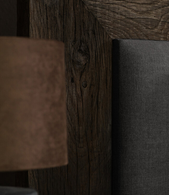 Rene Houtman Boxspring Bed Woods Oud Eikenhout Kiss Grey