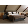 Boxspring Bed Woods Oud Eikenhout Kiss Graphite
