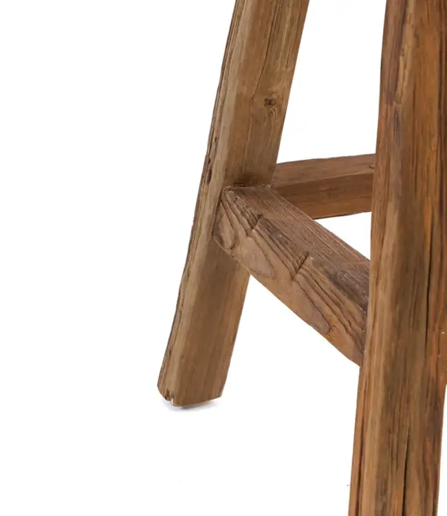 Bazar Bizar Barkruk Shibori | Naturel | H70 x B50 cm