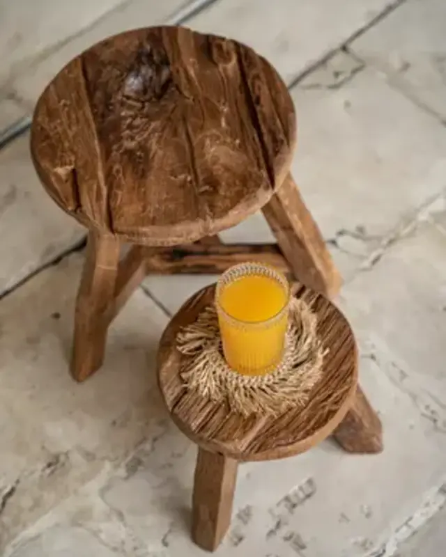 Bazar Bizar Kruk | Yatai | Naturel | H45 x B45 cm