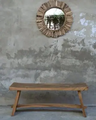 Bazar Bizar Suar Bank | Naturel | 120 cm