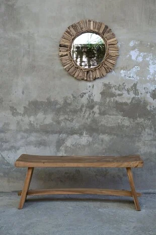 Bazar Bizar Suar Bank | Naturel | 120 cm