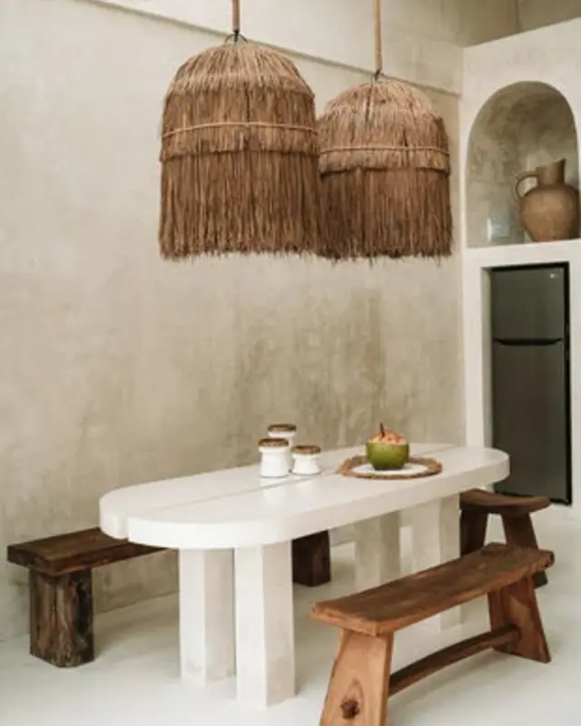 Bazar Bizar Suar Bank | Naturel | 120 cm