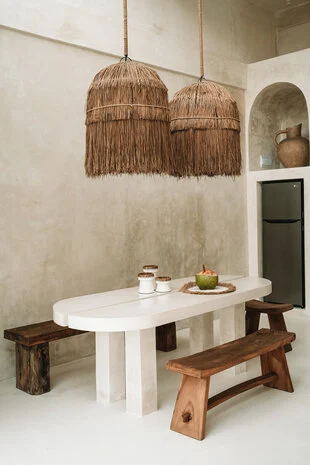 Bazar Bizar Suar Bank | Naturel | 120 cm