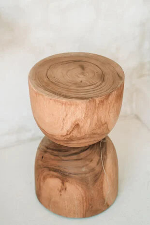 Bazar Bizar Kruk | Azure | Naturel | H45 x B30 cm