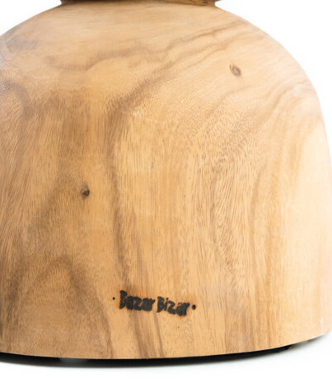 Bazar Bizar Kruk | Azure | Naturel | H45 x B30 cm