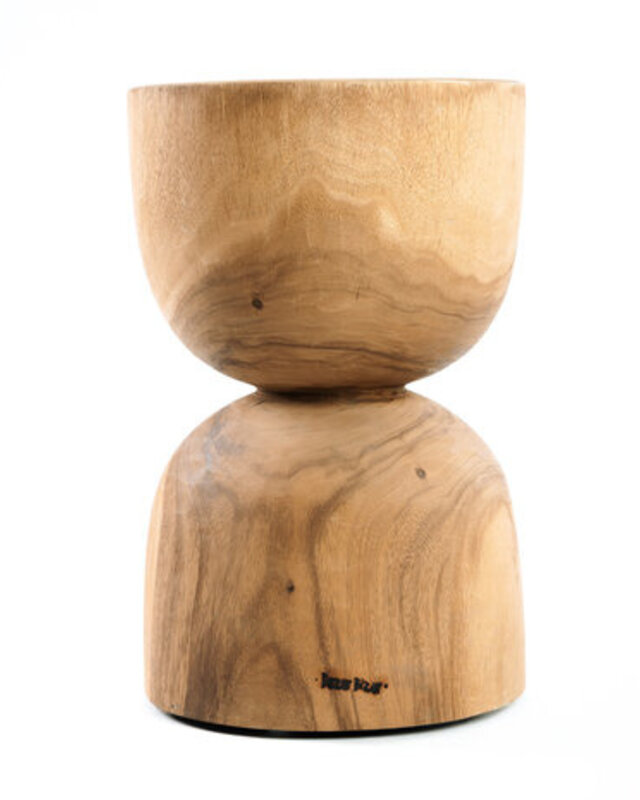 Bazar Bizar Kruk | Azure | Naturel | H45 x B30 cm
