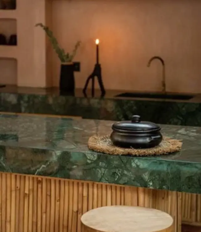 Bazar Bizar Barstoel | Kedut | Naturel | H75 x B35 cm