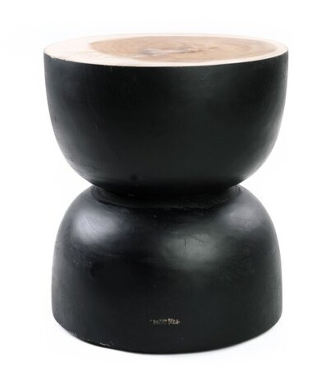 Bazar Bizar Karbun Kruk | Zwart Naturel | H45 x B40 cm