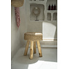 Kruk Raffia | Naturel | H45 x B35 cm