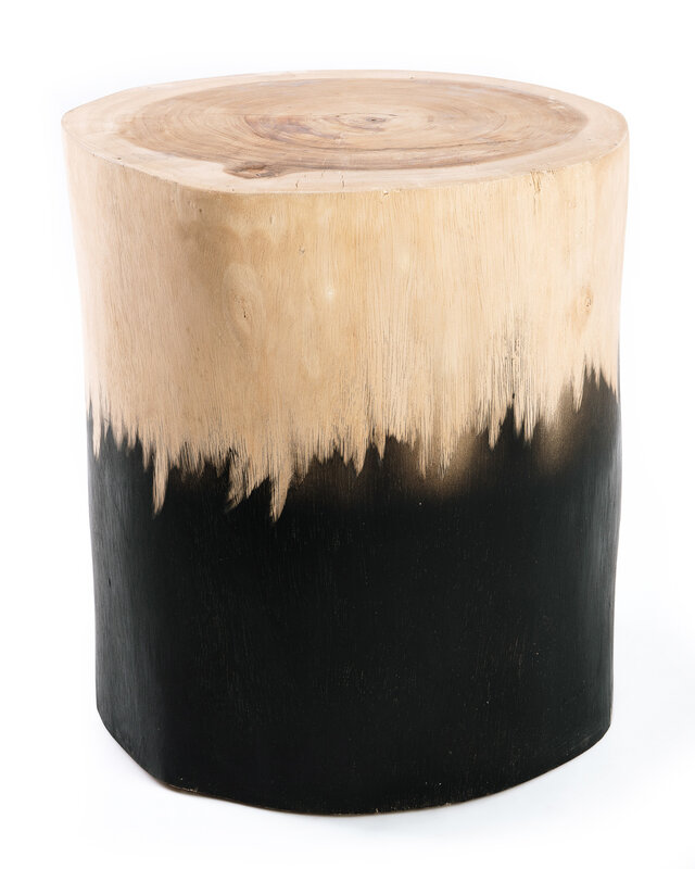 Bazar Bizar Kruk Morocho | Zwart Naturel | H45 x B30 cm