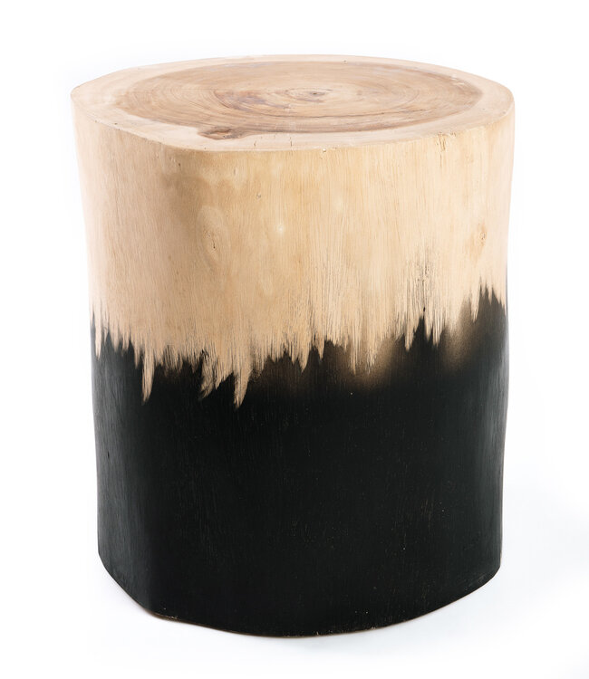 Bazar Bizar Kruk Morocho | Zwart Naturel | H45 x B30 cm