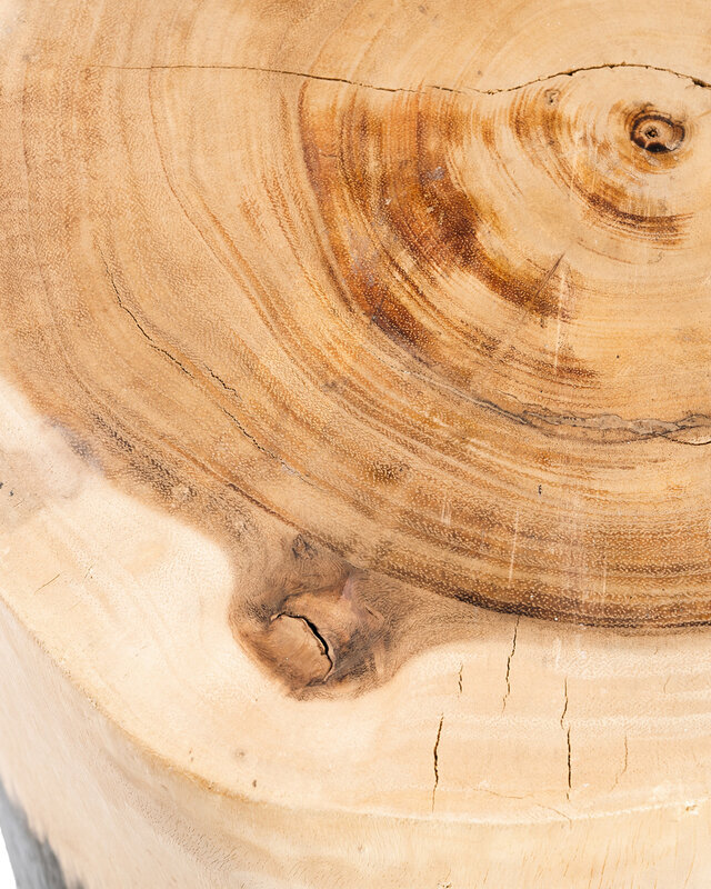 Bazar Bizar Kruk Morocho | Zwart Naturel | H45 x B30 cm
