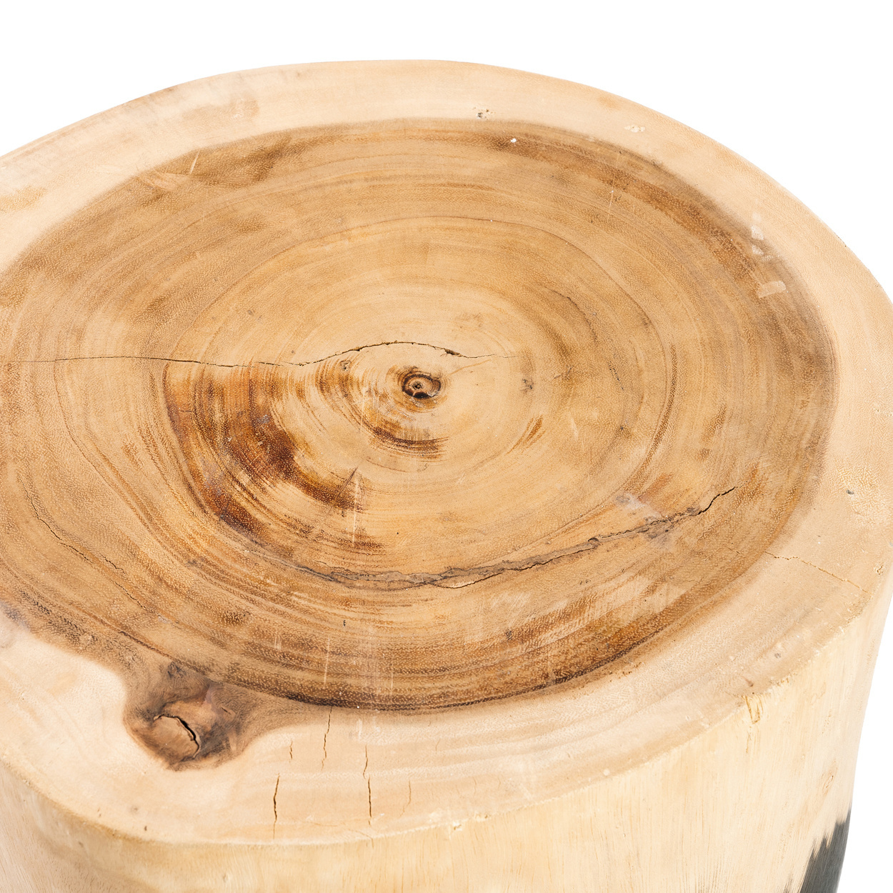 Bazar Bizar Kruk Morocho | Zwart Naturel | H45 x B30 cm
