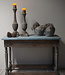 Rene Houtman Sidetable Recycled | Gekrulde Poot | Eikenhout