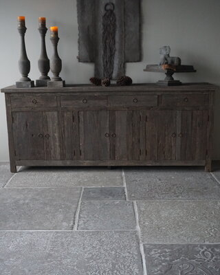 Rene Houtman Dressoir | 6-Deurs, 4 Lades | B220 x H90x D48 cm