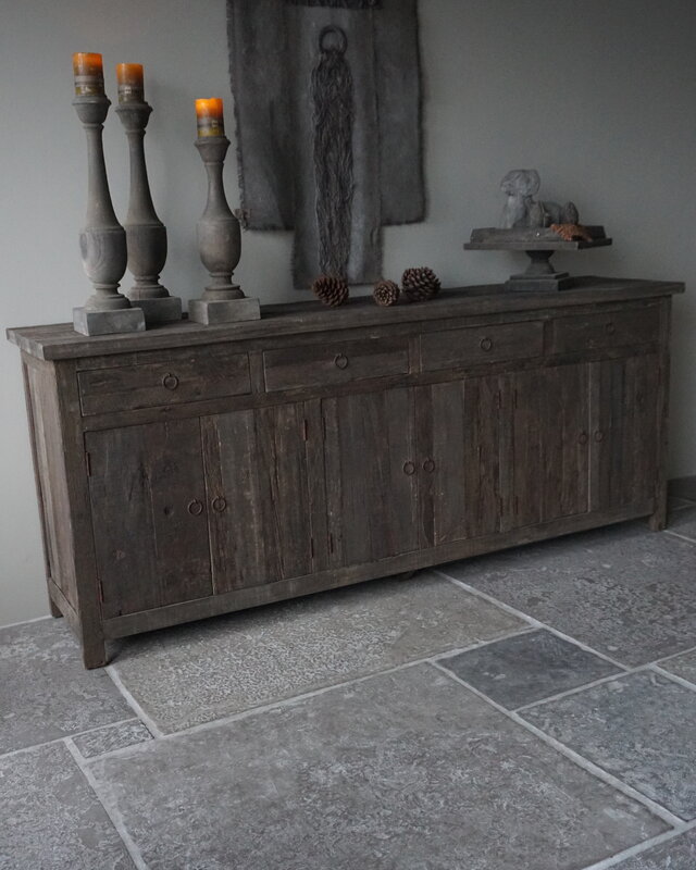 Rene Houtman Dressoir | 6-Deurs, 4 Lades | B220 x H90x D48 cm