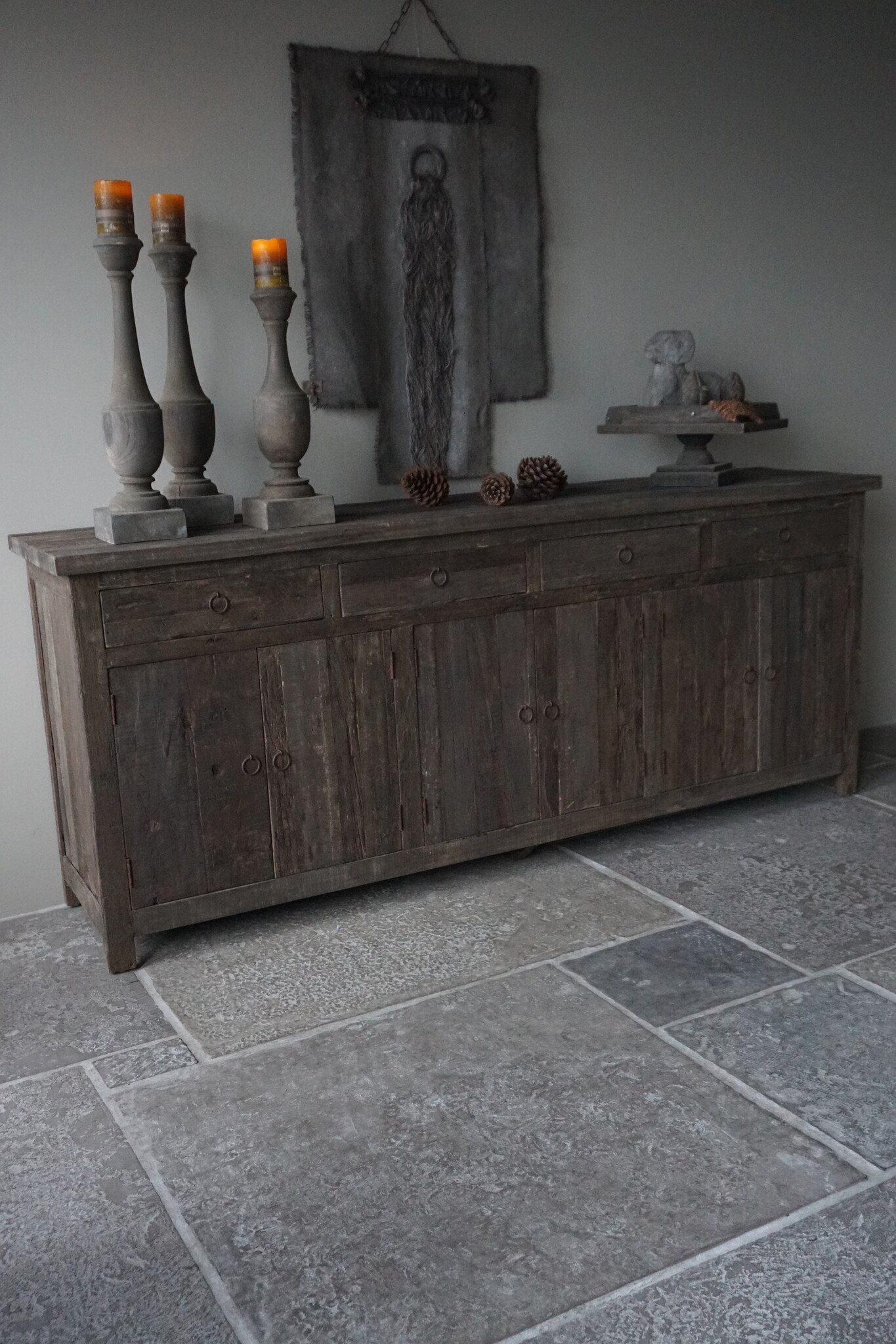 Rene Houtman Dressoir | 6-Deurs, 4 Lades | B220 x H90x D48 cm