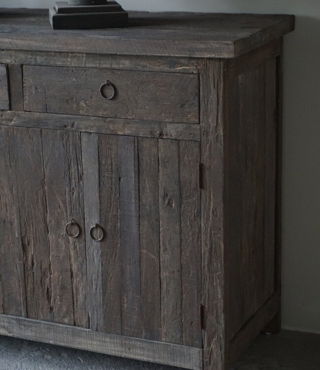 Rene Houtman Dressoir | 6-Deurs, 4 Lades | B220 x H90x D48 cm