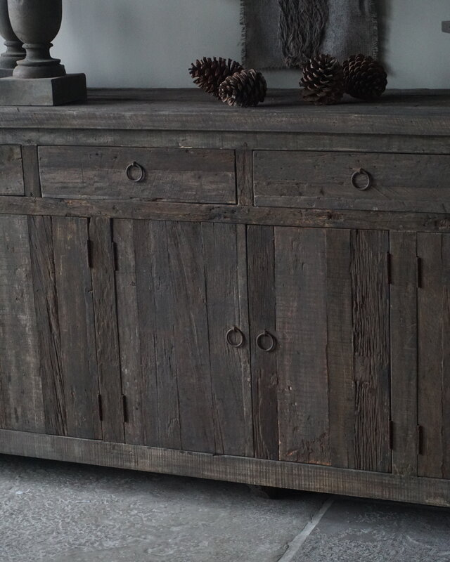 Rene Houtman Dressoir | 6-Deurs, 4 Lades | B220 x H90x D48 cm