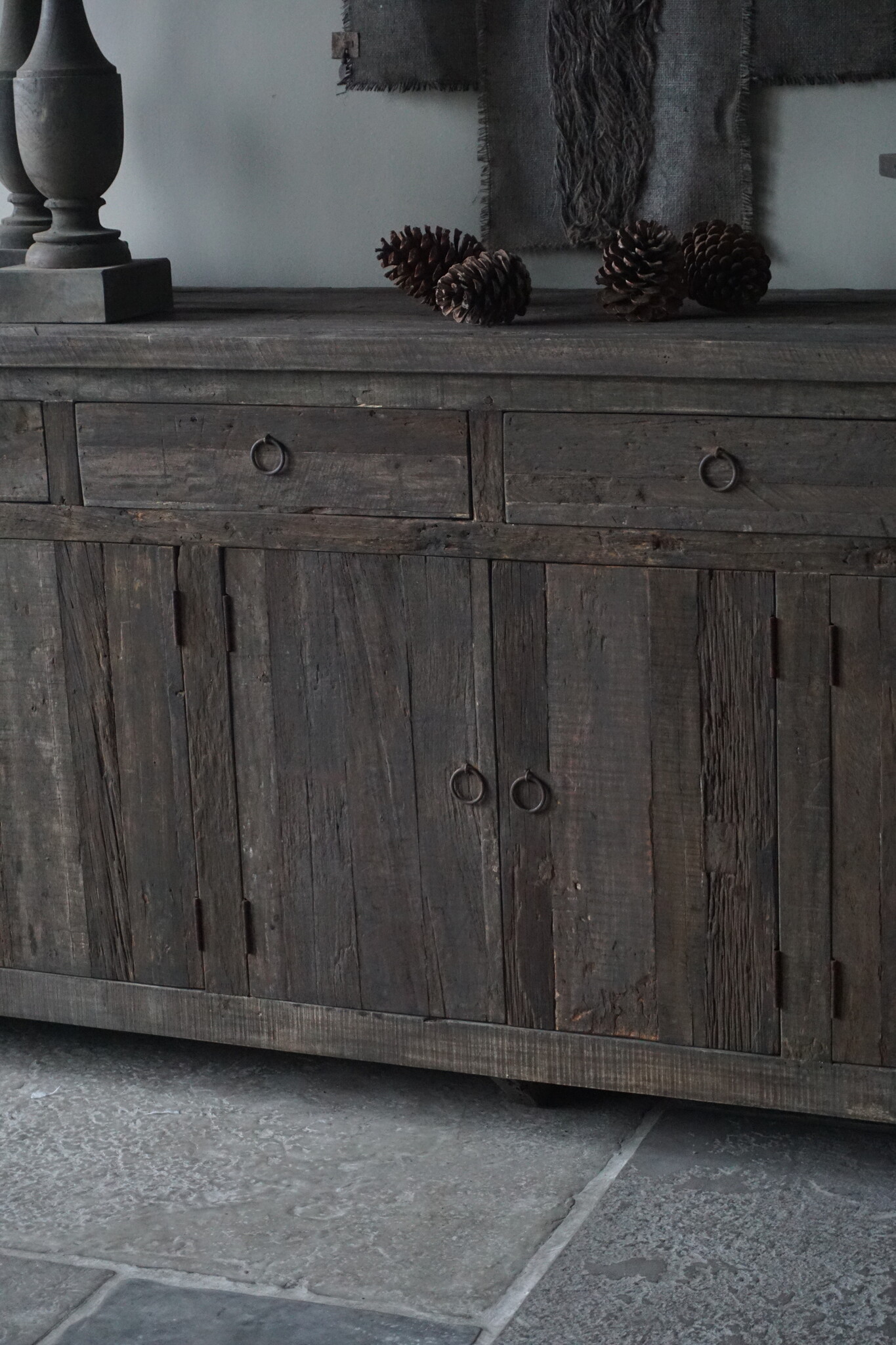 Rene Houtman Dressoir | 6-Deurs, 4 Lades | B220 x H90x D48 cm