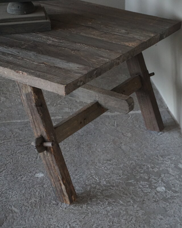 Rene Houtman Salontafel Cross | Driftwood | H45 x B150 x D70 cm