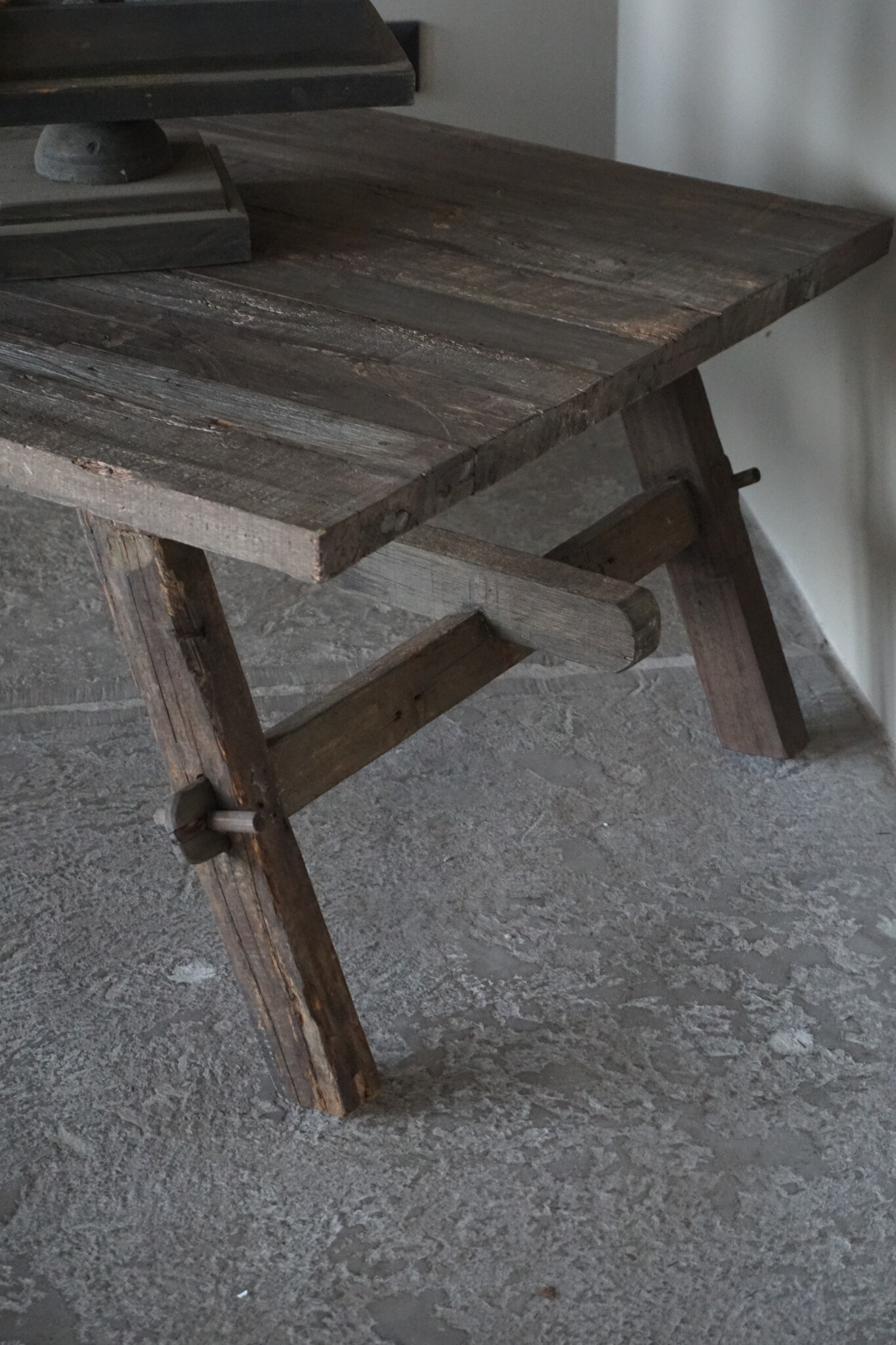 Rene Houtman Salontafel Cross | Driftwood | H45 x B150 x D70 cm