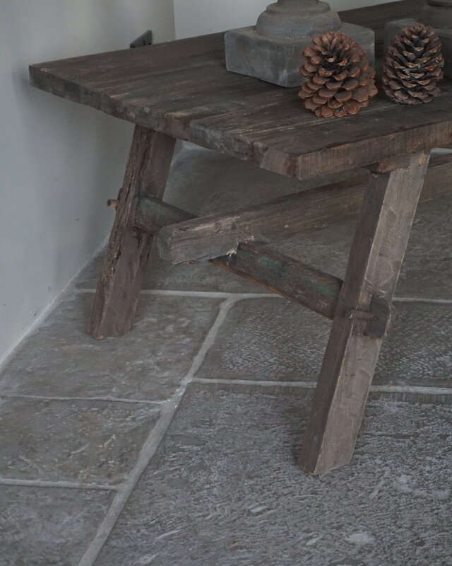 Rene Houtman Salontafel Cross | Driftwood | H45 x B150 x D70 cm