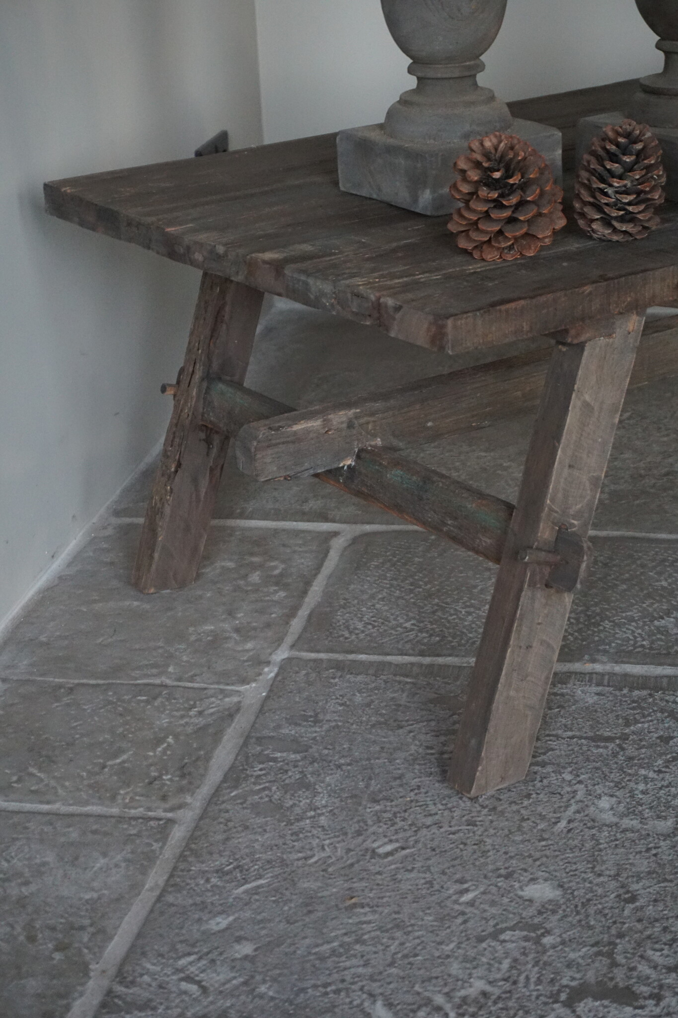 Rene Houtman Salontafel Cross | Driftwood | H45 x B150 x D70 cm