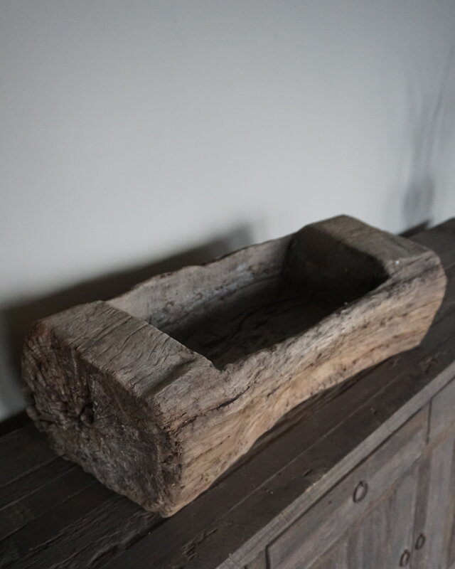 Rene Houtman Oud Houten Trog | H25 x B74 x D34 cm