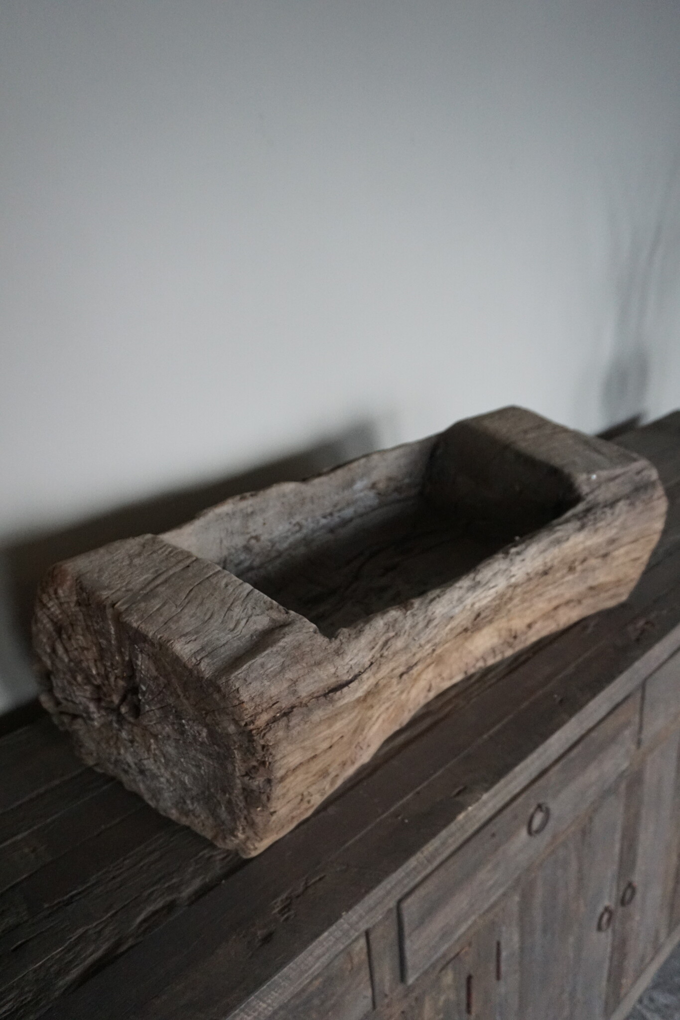 Rene Houtman Oud Houten Trog | H25 x B74 x D34 cm