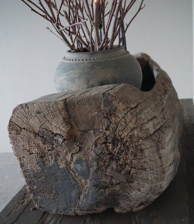 Rene Houtman Oud Houten Trog | H25 x B74 x D34 cm