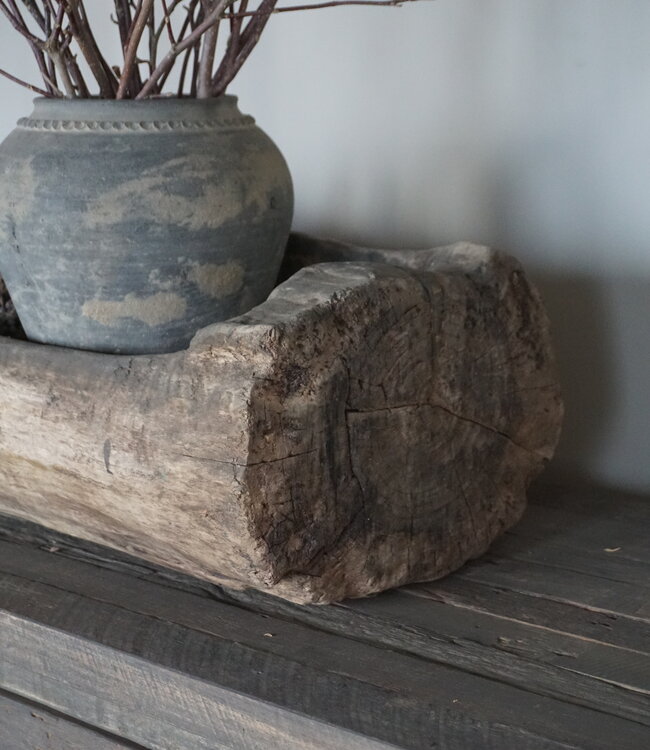 Rene Houtman Oud Houten Trog | H25 x B99 x D30 cm