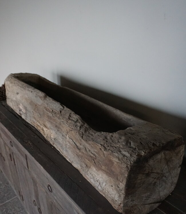 Rene Houtman Oud Houten Trog | H28 x B120 x D27 cm