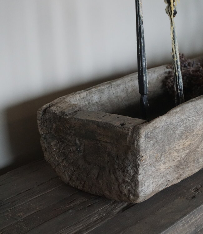 Rene Houtman Oud Houten Trog | H20 x B132 x D30 cm
