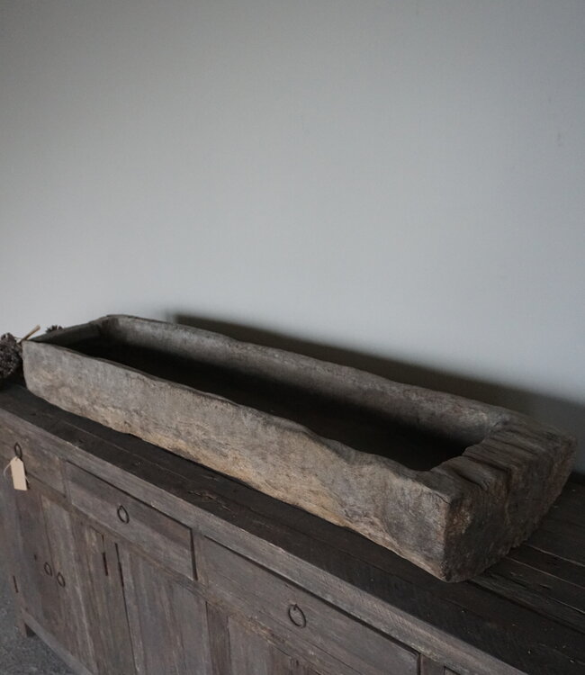 Rene Houtman Oud Houten Trog | H20 x B132 x D30 cm