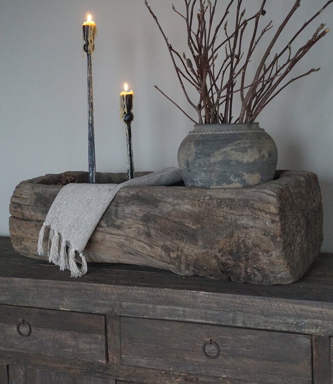 Rene Houtman Oud Houten Trog | H22 x B74 x D26 cm