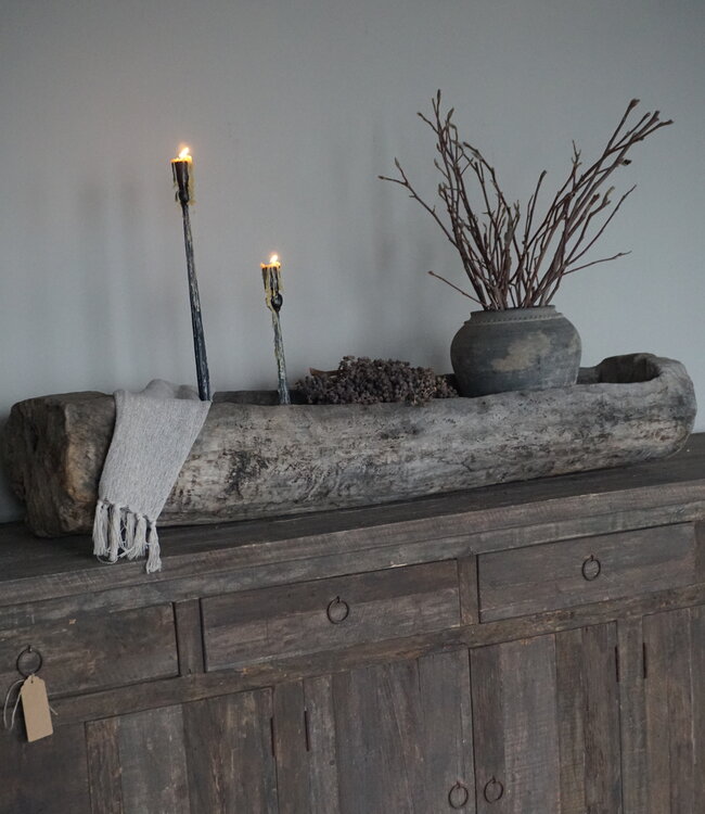 Rene Houtman Oud Houten Trog | H26 x B123 x D34 cm