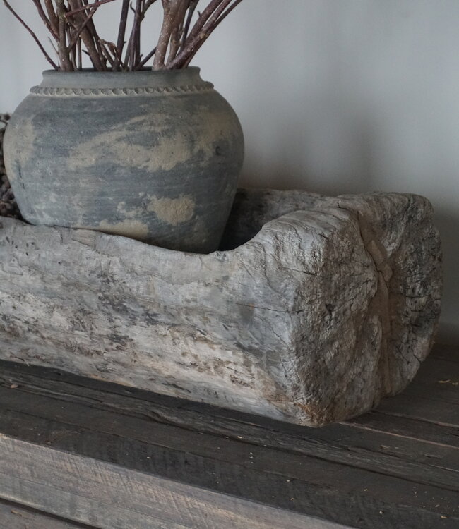 Rene Houtman Oud Houten Trog | H26 x B123 x D34 cm