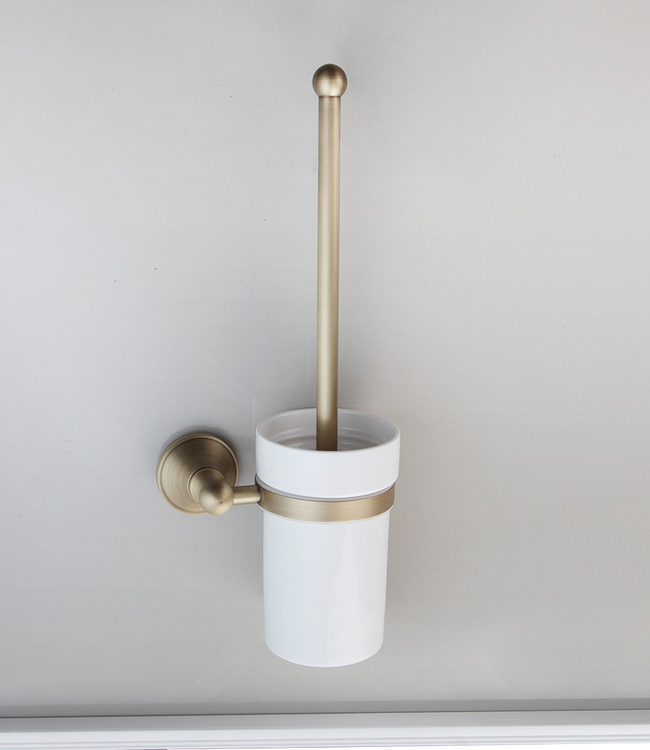 Rene Houtman Wc Borstel + Houder | Keramiek | Brons