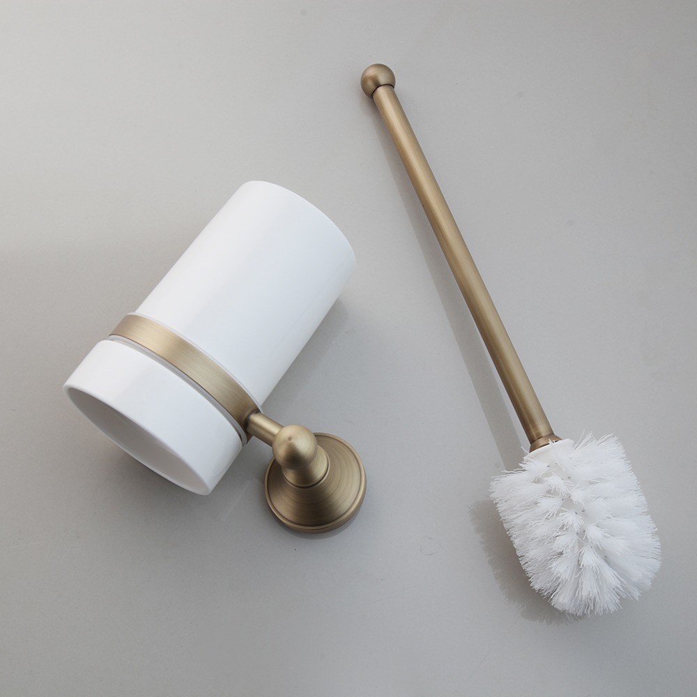 Rene Houtman Wc Borstel + Houder | Keramiek | Brons